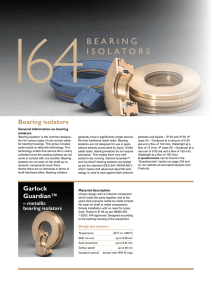 bearing isolators