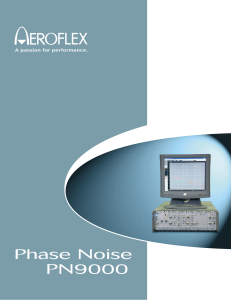 PN9000 Phase Noise - Colby Instruments