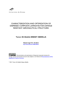 Characterization and optimization of dispersed composite laminates