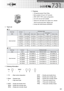 731-TPDT-C-120VAC Datasheet