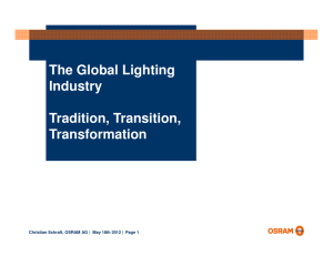 lighting technology transformation