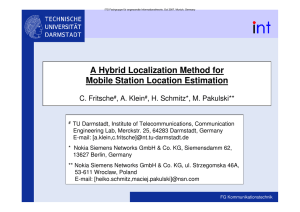 A Hybrid Localization Method for Mobile Station Location Estimation
