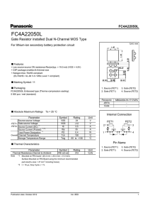 FC4A22050L - Panasonic Corporation