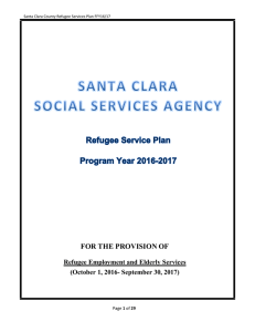 Refugee Annual Services Plan FFY16.17