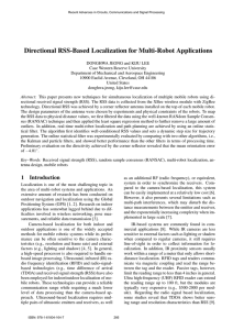 Directional RSS-Based Localization for Multi