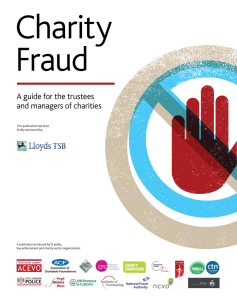 A guide for the trustees and managers of charities