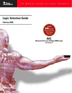 Logic Selection Guide February 2000