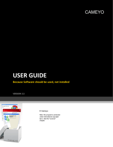 user guide