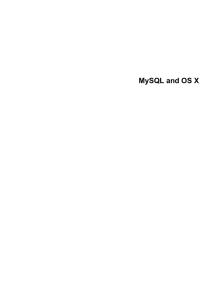 PDF (A4) - MySQL Community Downloads