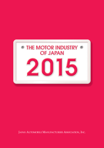 The Motor Industry of Japan 2015