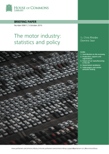 The motor industry