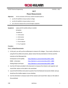 Lab 2 Phasor Measurements - Rose