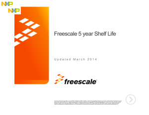 Freescale 5 year Shelf Life