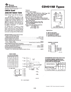 CD4019B TYPES (Rev. C)