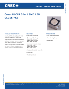 CLV1L-FKB-CJ1N1E1BB7B3B3 Datasheet