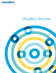 Cloudera security white paper