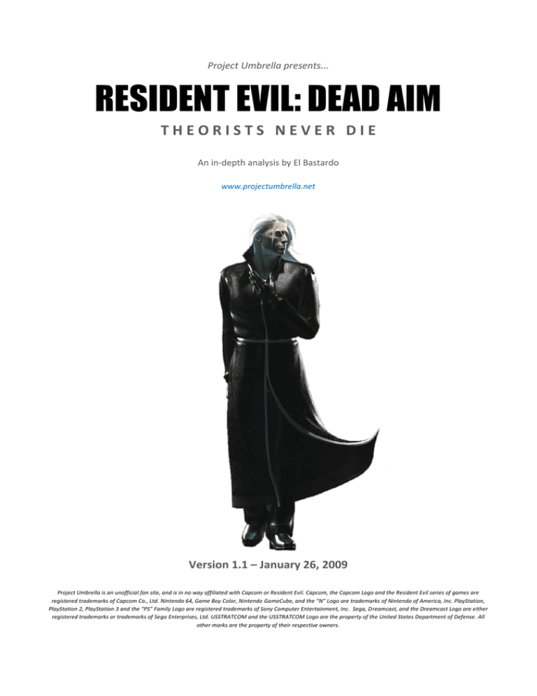 resident evil dead aim