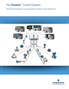 The Ovation™ Control System - Emerson Process Management