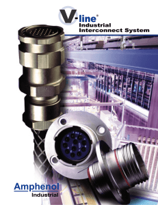 V-Line® Industrial Interconnect System