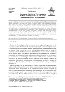 Assessing the Risk of Failure Due to Particle