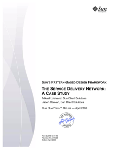 The Service Delivery Network: A Case Study