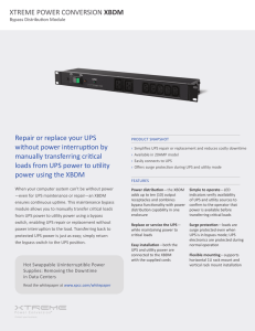 XBDM-1020HV Product Flyer