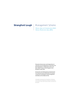 Strangford Lough Management Scheme