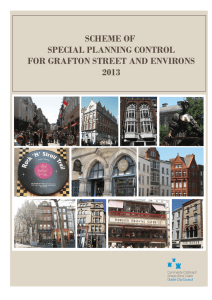 Scheme of Special Planning Control for Grafton Street and Environs