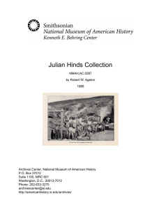 Julian Hinds Collection