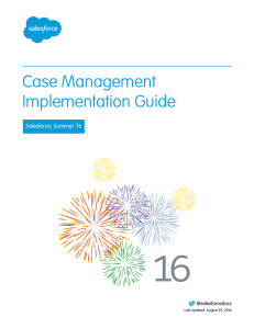 Case Management Implementation Guide