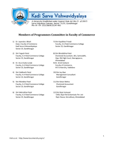 Combined list of all Programme Committee(Board of Study)