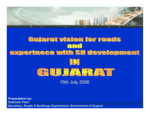 Gujarat State Highway Project