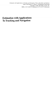 Estimation with Applications to Tracking and