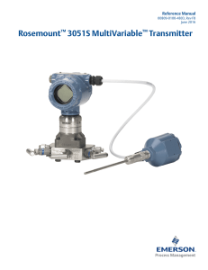 Rosemount 3051S MultiVariable Transmitter