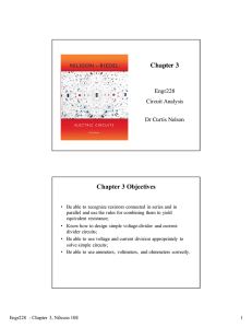 Chapter 3 Chapter 3 Objectives