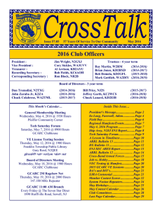 May - Gloucester County Amateur Radio Club
