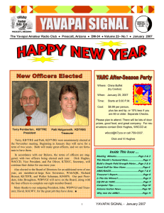 Jan 2007 - Yavapai Signal Archives