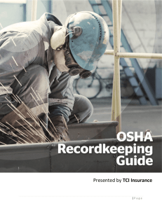 OSHA Record Keeping Guide