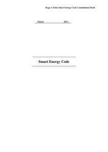 Smart Energy Code