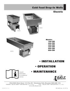 InstallatIon • operatIon • MaIntenance - Alto