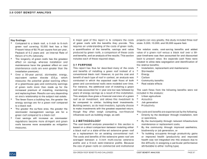 3.0 COST BENEFIT ANALYSIS