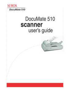 DocuMate 510 Scanner Installation Guide