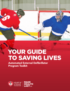 YOUR GUIDE TO SAVING LIVES