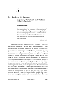 New Lexicon, Old Language Negotiating the “Global” at the National