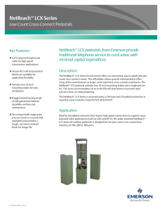 NetReach™ LCX Series - Emerson Network Power