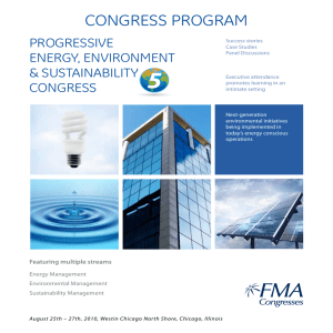 Progressive Energy, Environment