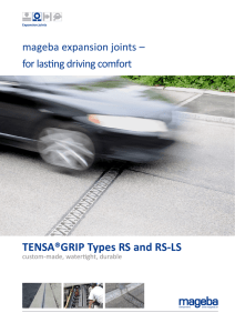 TENSA®GRIP Types RS and RS-LS
