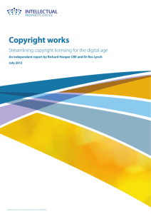 Streamlining copyright licensing for the digital age