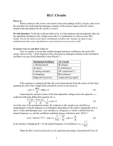 RLC Circuits - John Boccio Website