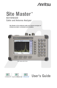 ANRITSU S331D S332D